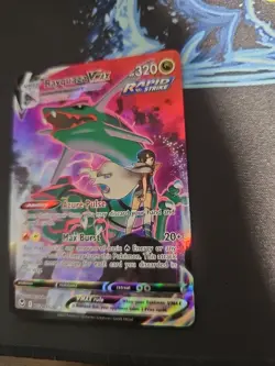 Pokemon TCG SWSH Rayquaza VMAX Ultra Rare Holo Card TG20/TG30 - Image 2