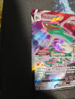Pokemon TCG SWSH Rayquaza VMAX Ultra Rare Holo Card TG20/TG30 - Image 3