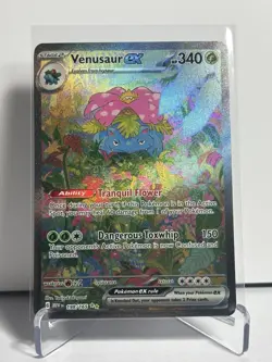 Venasaur EX SV: 151 198/165 Pokemon Card Near Mint - Image 1
