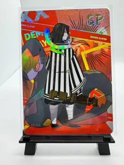 Demon Slayer x Pokemon Soul Cards SP-005 Iguro Obanai SP Holo Card - Image 1