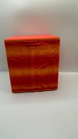 Demon Slayer Deck Box Rengoku Tanjiro Themed Fits 100+ Cards Custom 3D Print - Image 2