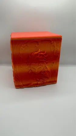 Demon Slayer Deck Box Rengoku Tanjiro Themed Fits 100+ Cards Custom 3D Print - Image 4