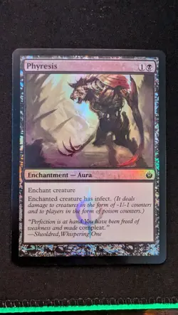 Phyresis 49/155 Non-Foil Common Mirrodin Besieged Lightly Played MTG Card - Image 1