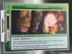 Chaotic Card : Iparu Jungle Silent Sands Ultra Rare Location - Image 1