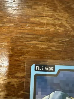 Squirtle Pocket Monster File No.007 Rare Pokemon Card not seen often buy fast - Image 2