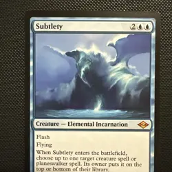 Magic: The Gathering Subtlety Modern Horizons 2 Regular Blue Mythic Creature 067 - Image 3