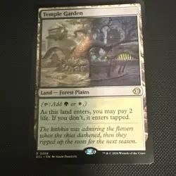 Temple Garden (Non-foil) Lorwyn Eclipsed 0268 Rare MTG - Image 1