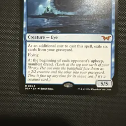 Abhorrent Oculus Duskmourn: House of Horror Regular MTG - Image 2