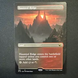 Haunted Ridge (Borderless) R Innistrad: Midnight Hunt 282 - Image 1