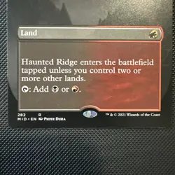 Haunted Ridge (Borderless) R Innistrad: Midnight Hunt 282 - Image 2