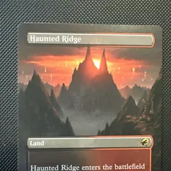 Haunted Ridge (Borderless) R Innistrad: Midnight Hunt 282 - Image 3