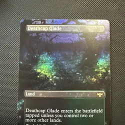 Deathcap Glade (Borderless) Innistrad: Crimson Vow Foil - Image 3