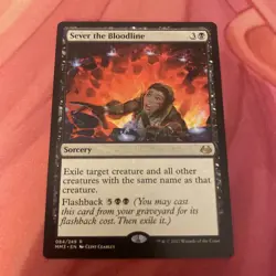 Sever the Bloodline x1 MTG Modern Horizons Black Rare Sorcery NM - Image 1