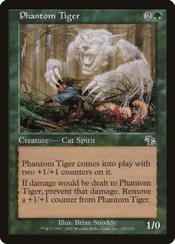 MTG Phantom Tiger Judgment NM - Image 1