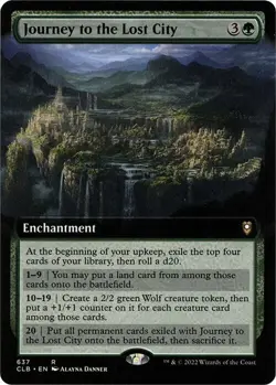 Journey to the Lost City (Extended Art) R Battle for Baldur's Gate 637 NM - Image 1