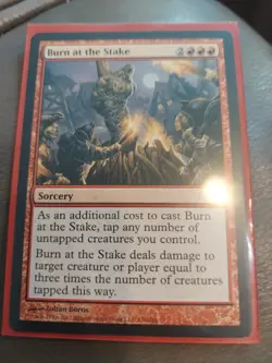 Burn at the Stake Avacyn Restored Regular - Image 1