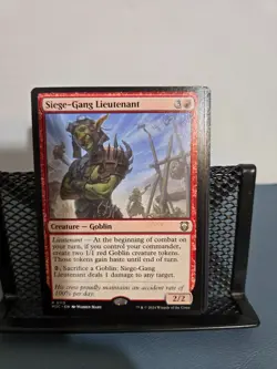 MTG, Siege-Gang Lieutenant, R, Modern Horizons 3, M3C, NM/MINT 0113 - Image 1