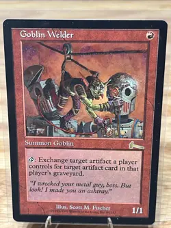 Magic the Gathering - MTG- Goblin Welder Urza's Legacy -NM - Image 1