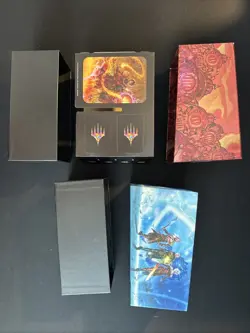 Mtg Gift Bundle Box Lot March Of The Machine Brothers War w/ Inserts - Image 1