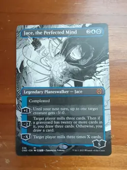Jace, the Perfected Mind (Borderless) Phyrexia: All Will Be One Regular - Image 1