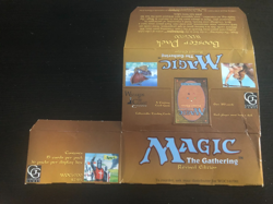 MAGIC THE GATHERING Revised Edition Booster Pack WOC6700 Empty Box - Image 1