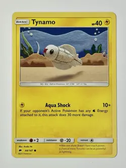 Pokemon TCG - Tynamo- 044/147 - 2017 - Burning Shadows En Common - Image 1