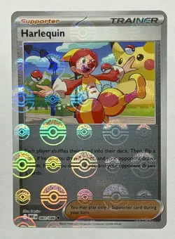 Pokemon TCG - Harlequin 083/086 - 2025 Scarlet & Violet: White Flare SV10.5:WHT - Image 1
