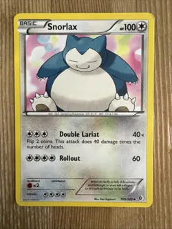 Pokemon TCG Snorlax Boundaries Crossed 109/149 Regular Uncommon VLP - Image 1