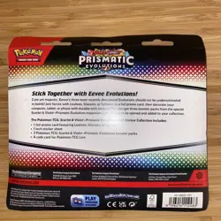 Pokemon TCG Scarlet Violet Prismatic Evolutions Tech Sticker Collection Sylveon - Image 2