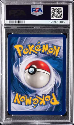 1999 POKEMON BASE SET UNLIMITED #4 CHARIZARD-HOLO PSA 8 - Image 2