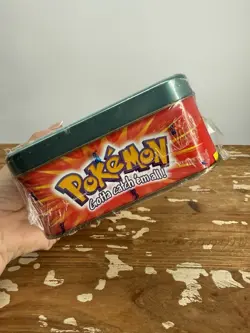 Pokemon Topps 1999 TV Animation Edition Squirtle Tin Sealed - Image 3