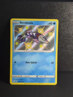 Pokemon TCG Shining Fates Arrokuda SV031/SV122 Holo Shiny Holo Rare Nm/M - Image 1
