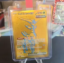 2025 Pokemon SV Prismatic Evolutions 176/131 Iron Leaves ex Hyper Rare - Image 1