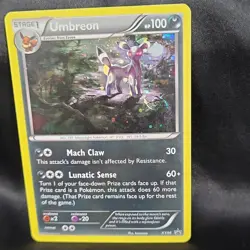 *** SWIRL *** Pokemon Umbreon XY96 XY Promo Holo Rare 2016 Card - Image 1