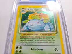 Pokemon TCG Venusaur Legendary Collection Holo Rare #18 CGC 9 MINT - Image 3
