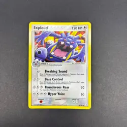 Pokemon TCG Exploud 6/101 EX Hidden Legends Holo Rare 2004 - Image 1
