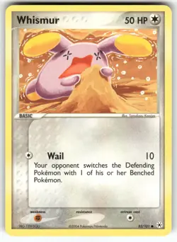 Whismur Hidden Legends Common Pokemon Lightly played - Image 1