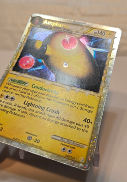 Ampharos Prime 105/123 Ultra Rare HGSS Base Pokemon 1119 - Image 2