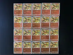 2025 Pokemon TCG S.Chinese CBB2C 04 05/14 04 01/14 04 07/14 Flareon Lot*20 yo8 - Image 1