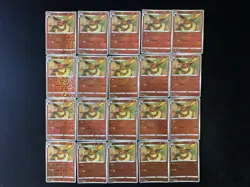 2025 Pokemon TCG S.Chinese CBB2C 04 05/14 04 01/14 04 07/14 Flareon Lot*20 yo8 - Image 2