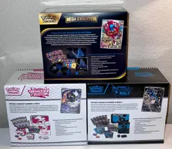 Pokemon Black Bolt and White Flare Elite Trainer Box Set of 2 and Mega ETB - Image 3