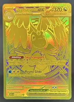 2026 Pokemon Ascended Heroes Mega Dragonite ex Hyper Rare #295/217 - Image 1