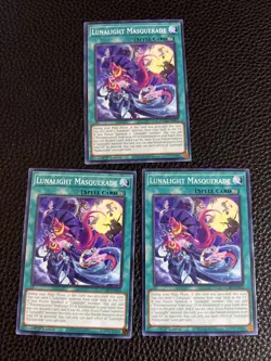 Lunalight Masquerade (X3) DUAD-EN053 Yugioh 1st Ed. (New) - Image 1