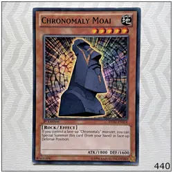 Chronomaly Moai - REDU-EN014 - Common 1st Edition Yugioh - Image 1