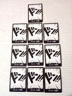 Set Of 10 Don!! Cards English Starter Deck Green Back One Piece Card Game - Image 1