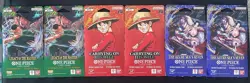 Lot Of 6x One Piece Sleeved Booster Packs - 2x OP12 2x OP13 & 2x OP14 - English - Image 1