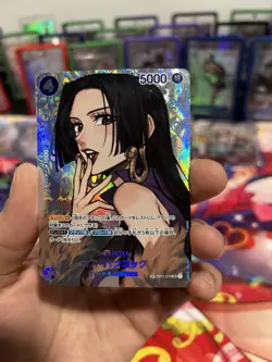 One Piece Boa Hancock SP Op04 Kingdom of Intrigue Op01-078 JP NM - Image 1