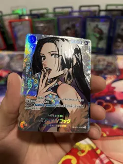 One Piece Boa Hancock SP Op04 Kingdom of Intrigue Op01-078 JP NM - Image 2