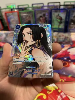 One Piece Boa Hancock SP Op04 Kingdom of Intrigue Op01-078 JP NM - Image 3