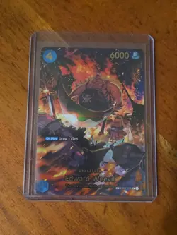 One Piece TCG Edward Weevil - EB01-023 (SP) EB01-023 The Azure Sea's Seven Foil - Image 1